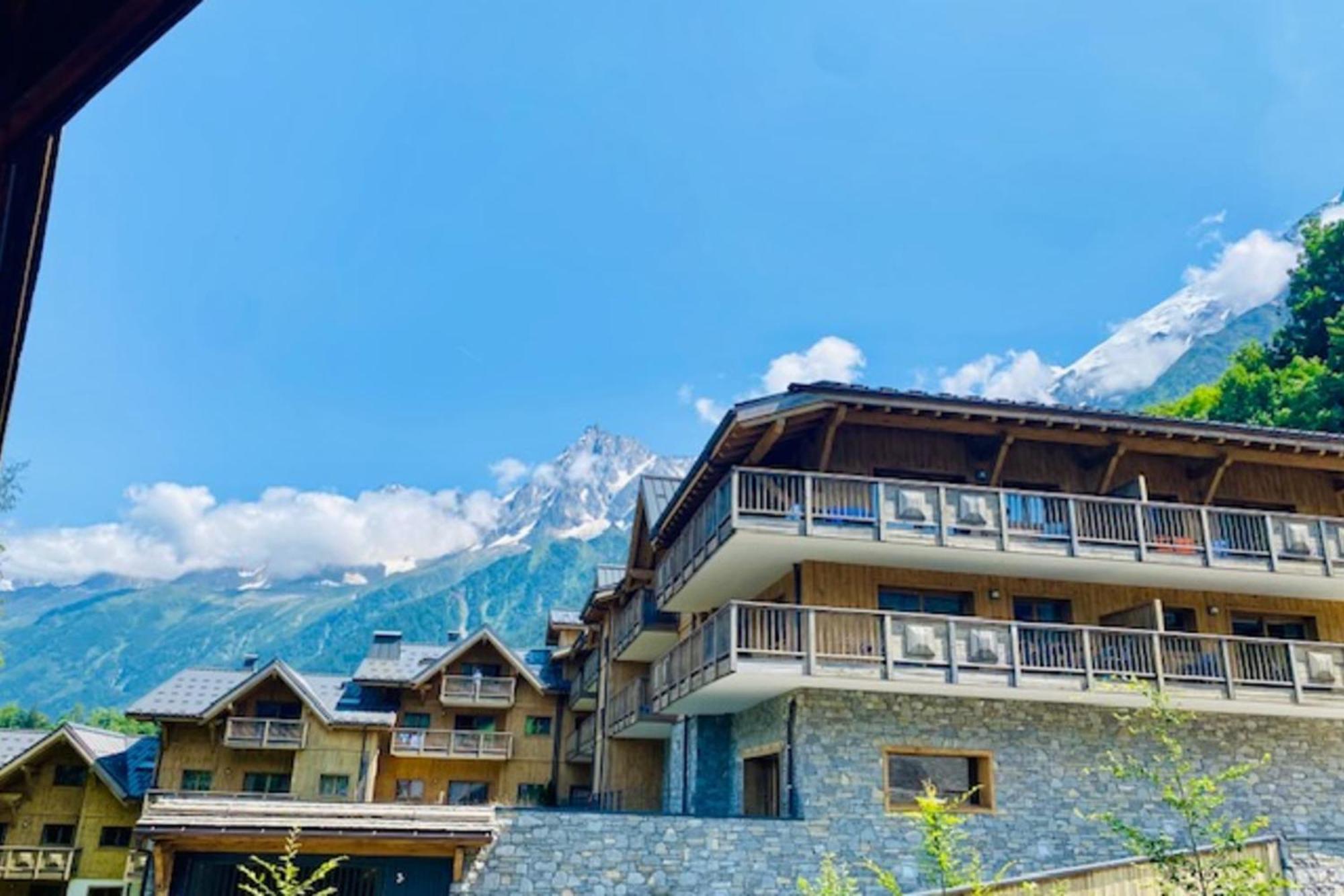 Slopes Of Les Houches 25 M With Balcony Apartamento Exterior foto
