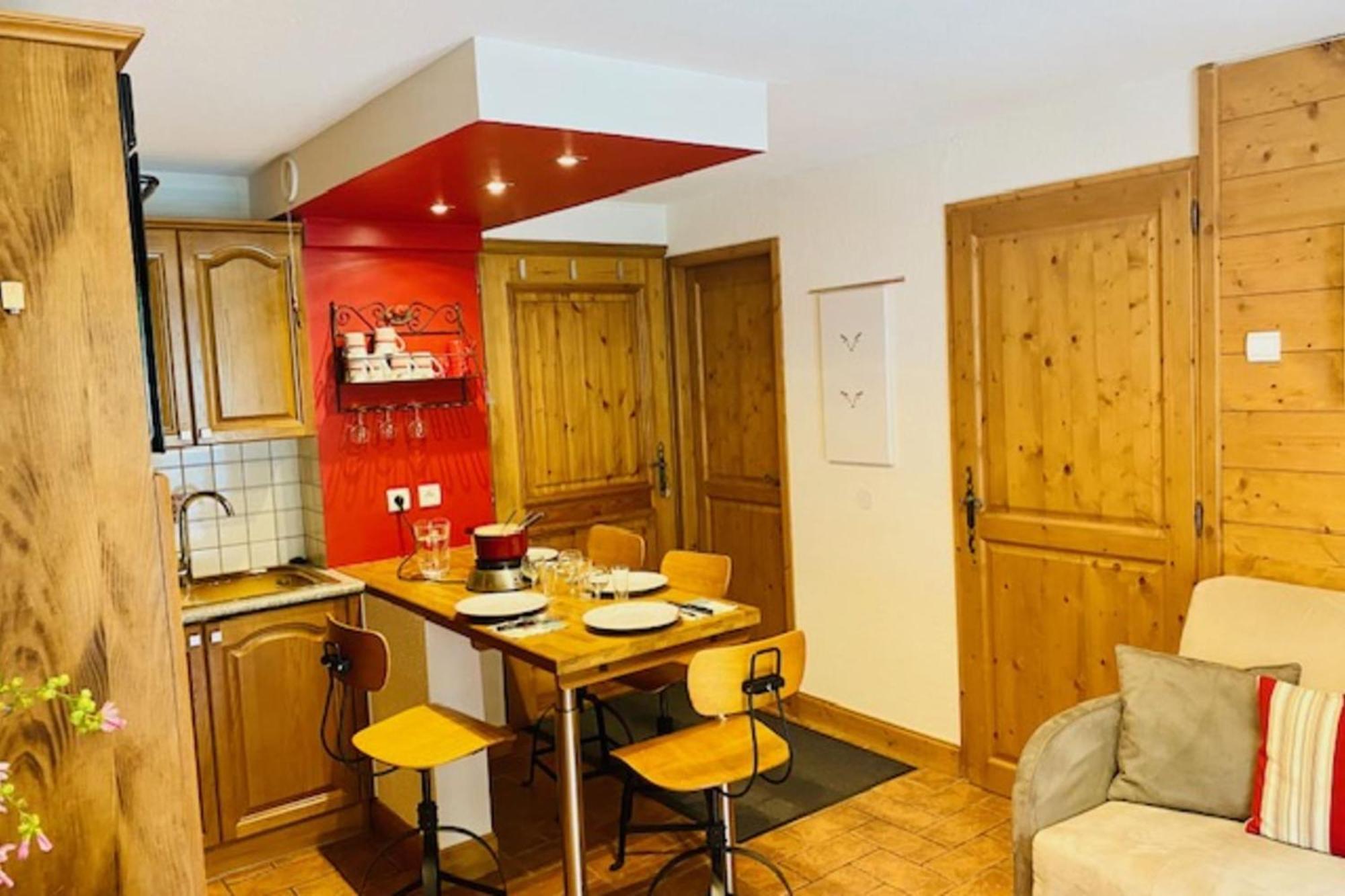 Slopes Of Les Houches 25 M With Balcony Apartamento Exterior foto