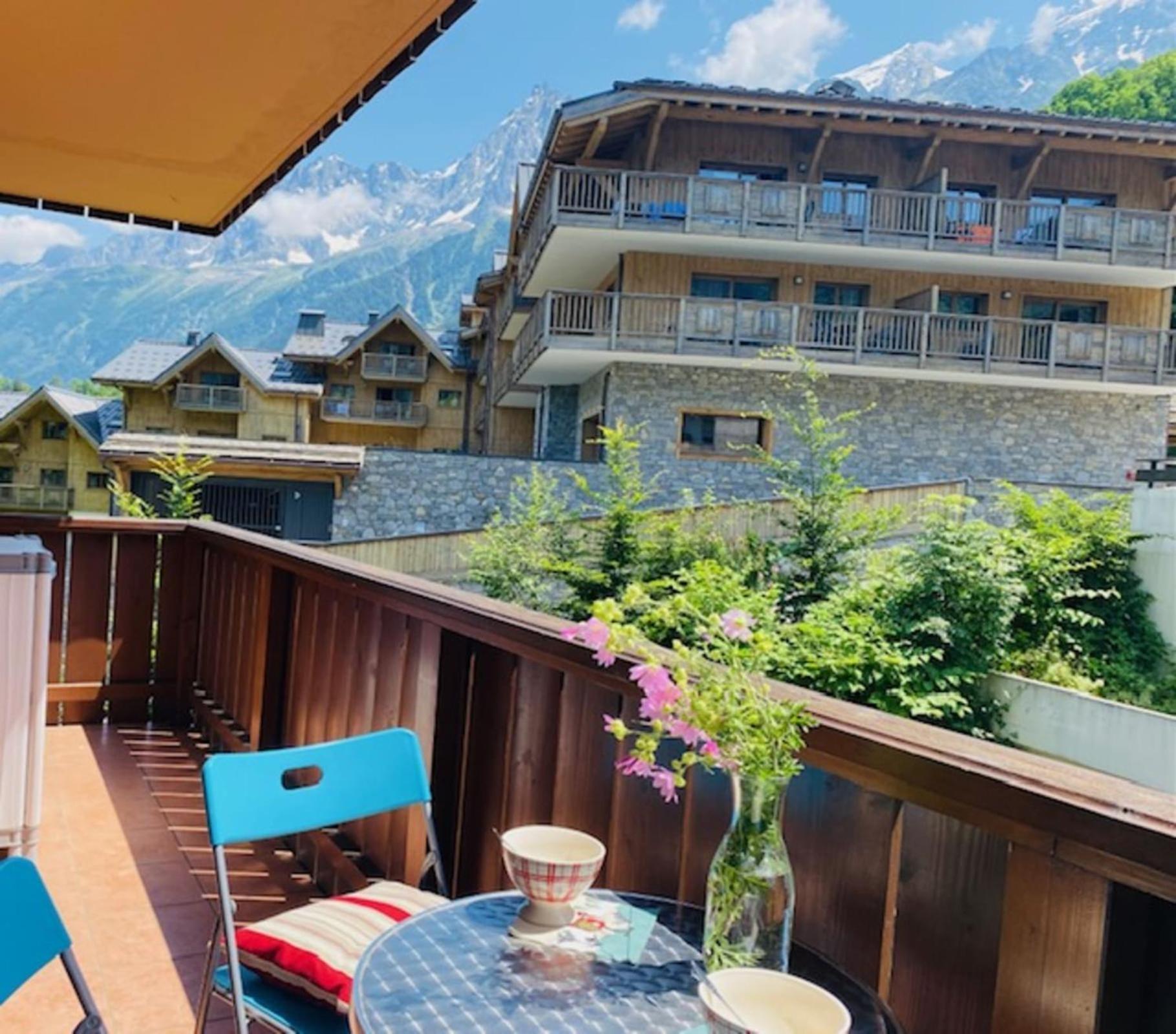 Slopes Of Les Houches 25 M With Balcony Apartamento Exterior foto